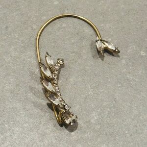 Jennifer Behr Crystal Vine Ear Cuff – Gold